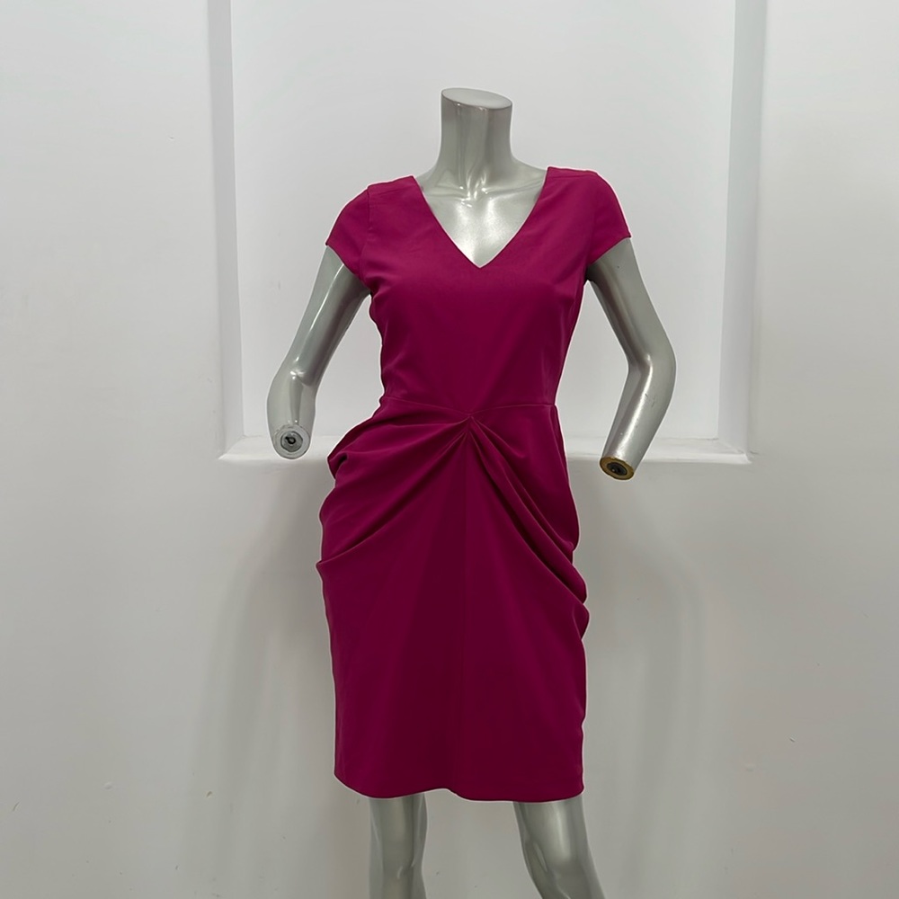 Guess Short Sleeve Cut Out  Dress Pink Size 6